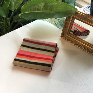 Colorful Scottish Wool Scarf